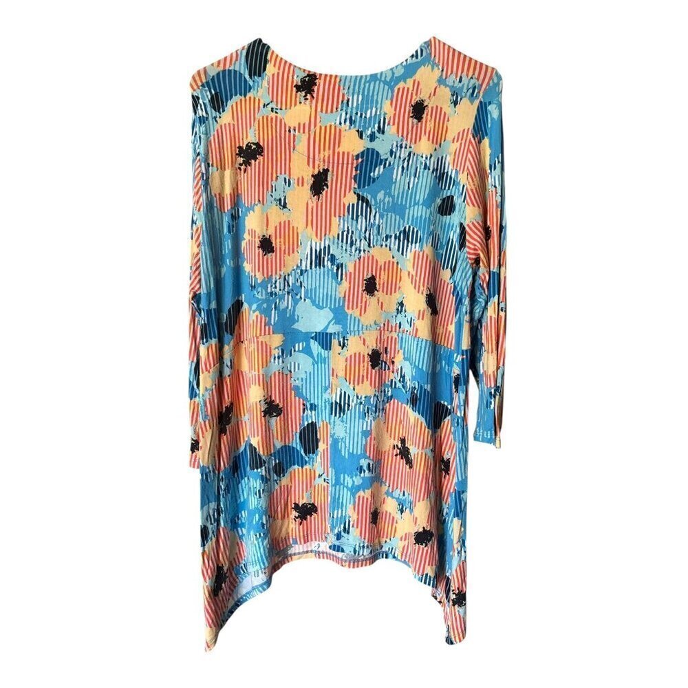 Ruby Rd Women's Multicolor Loose Fitting Top - Picture 3 of 6